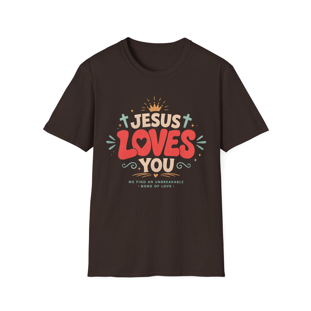 Jesus Loves You T-Shirt — Cute Faith-Based Christian Tee