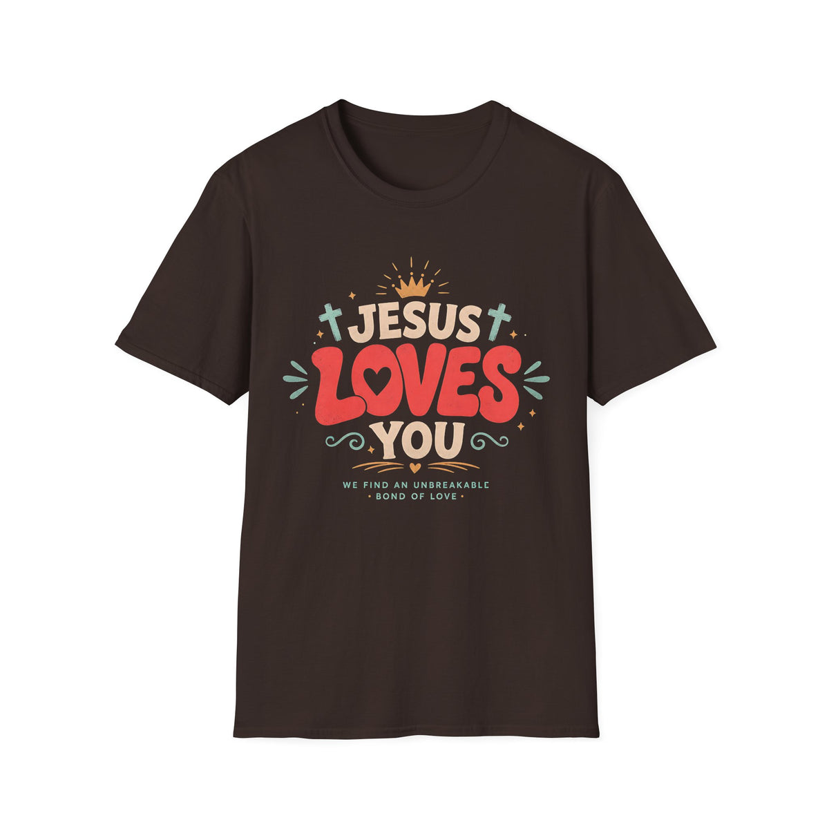 Jesus Loves You T-Shirt — Cute Faith-Based Christian Tee