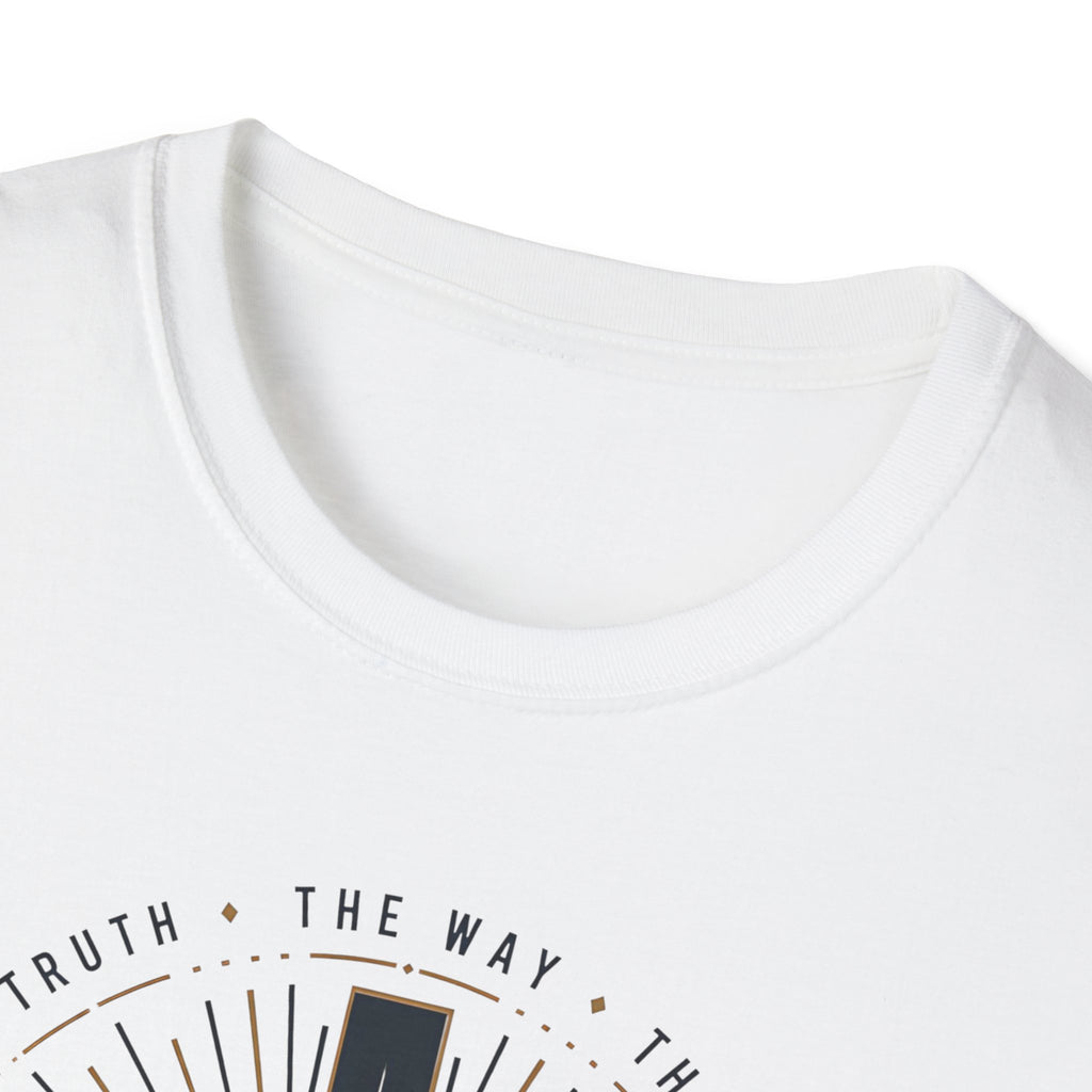 Jesus Cross Portrait T-Shirt — Christian Faith Graphic Tee