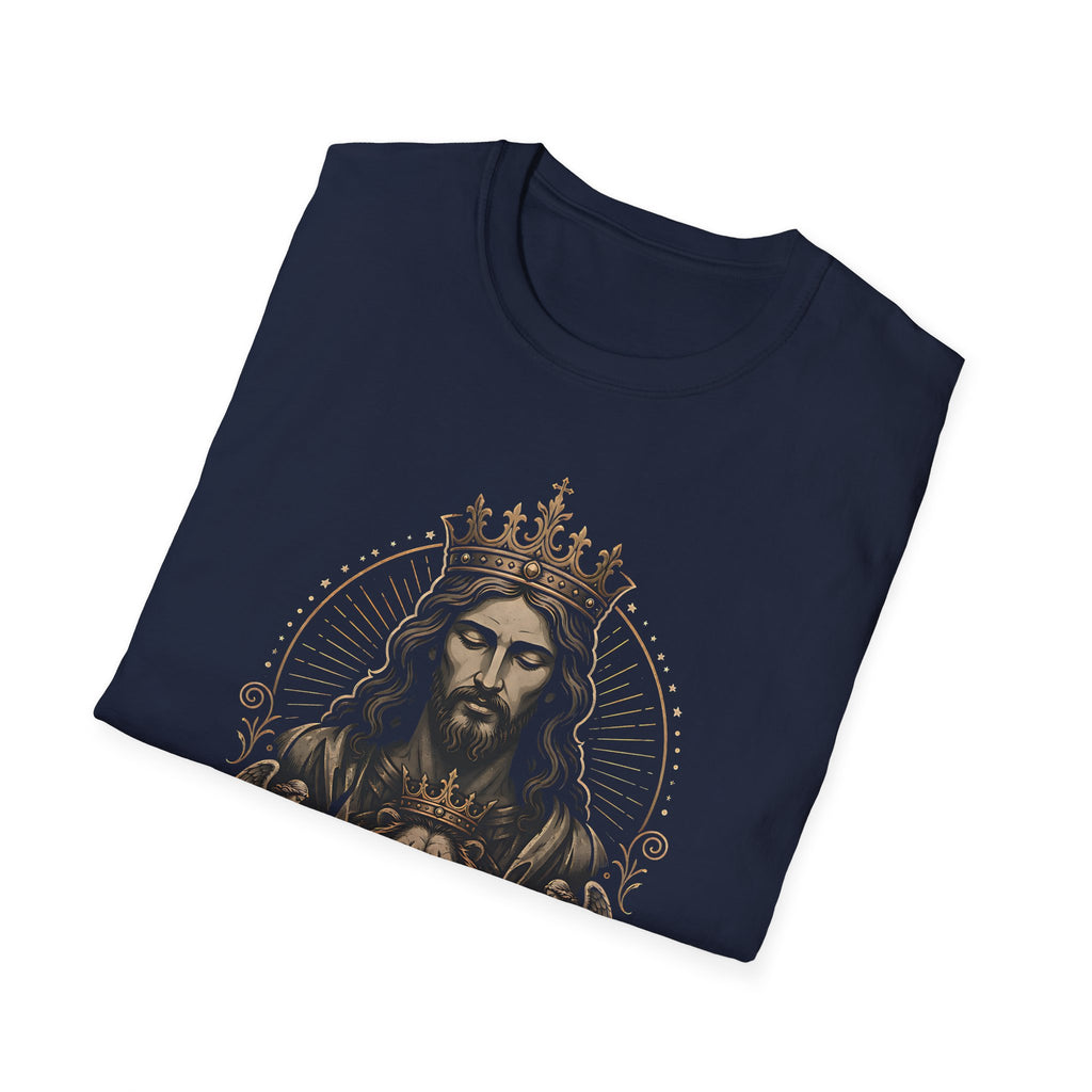 Forever King T-Shirt — Vintage Jesus Crown Graphic Tee