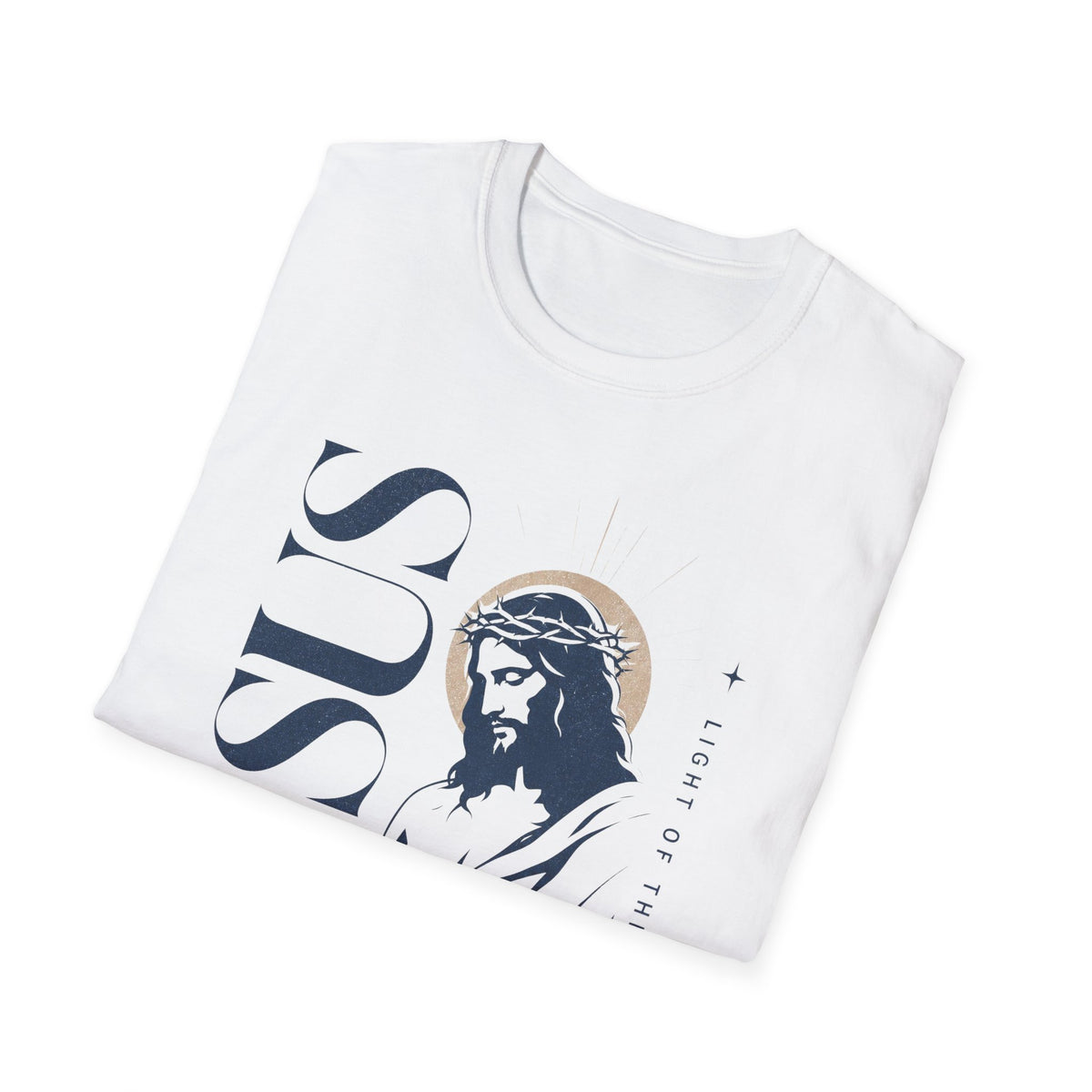 Jesus Graphic T-Shirt – Modern Faith Tee with Scriptural Design