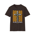 Jesus Cross T-Shirt - "The Light of the World" Christian Faith Tee (John 8:12)