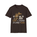 Christian T-Shirt — Lion of Judah & Lamb of God Graphic Tee