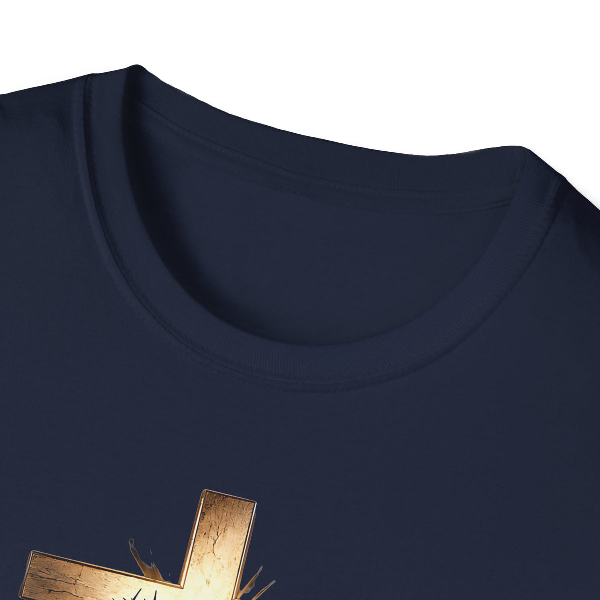 Jesus Is King T-Shirt — Christian Faith Graphic Tee with Cross & Lion Design