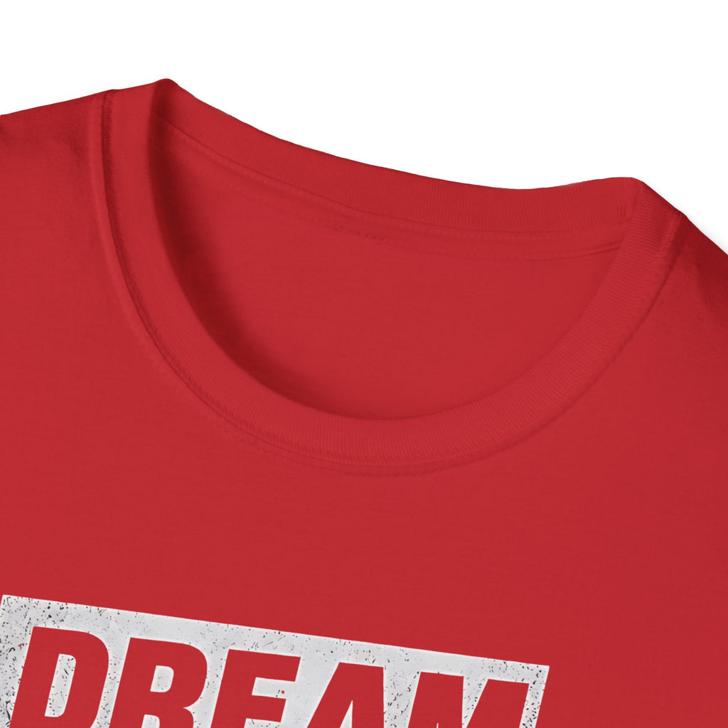 Motivational Mountain T-Shirt — "Dream Plan Focus Achieve" Graphic Tee