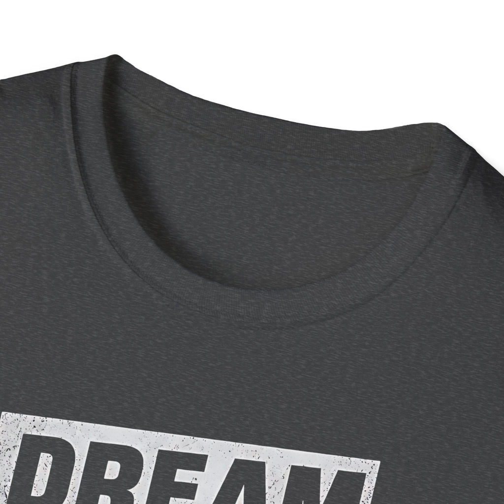 Motivational Mountain T-Shirt — "Dream Plan Focus Achieve" Graphic Tee