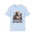 Jesus Christ Portrait T-Shirt — Faith Christian Tee with Cross & ‘Jesus Christ’ Banner