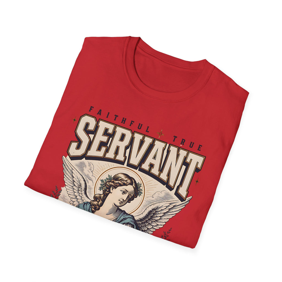 Servant Angel T-Shirt — Faithful & True Messenger of Peace Christian Tee