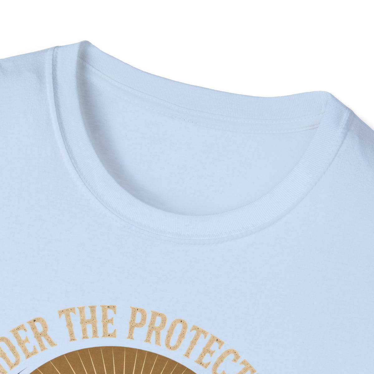 T-Shirt — "Under the Protection of Jesus Christ" Christian Graphic Tee