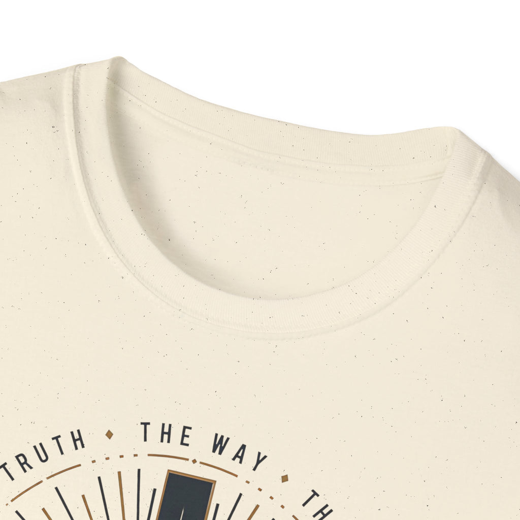 Jesus Cross Portrait T-Shirt — Christian Faith Graphic Tee