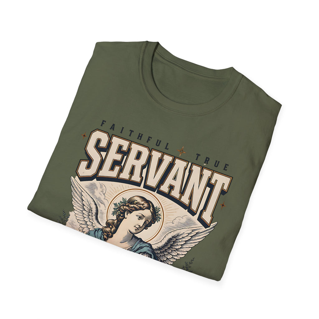 Servant Angel T-Shirt — Faithful & True Messenger of Peace Christian Tee
