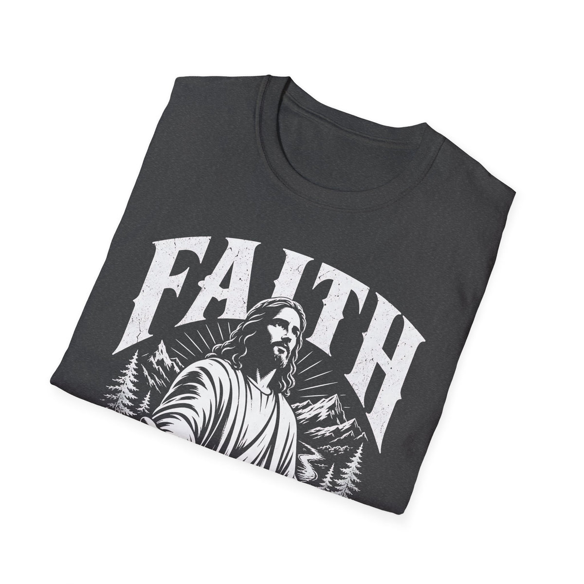Faith T-Shirt — 'Walk by Faith, Not by Sight' Christian Graphic Tee