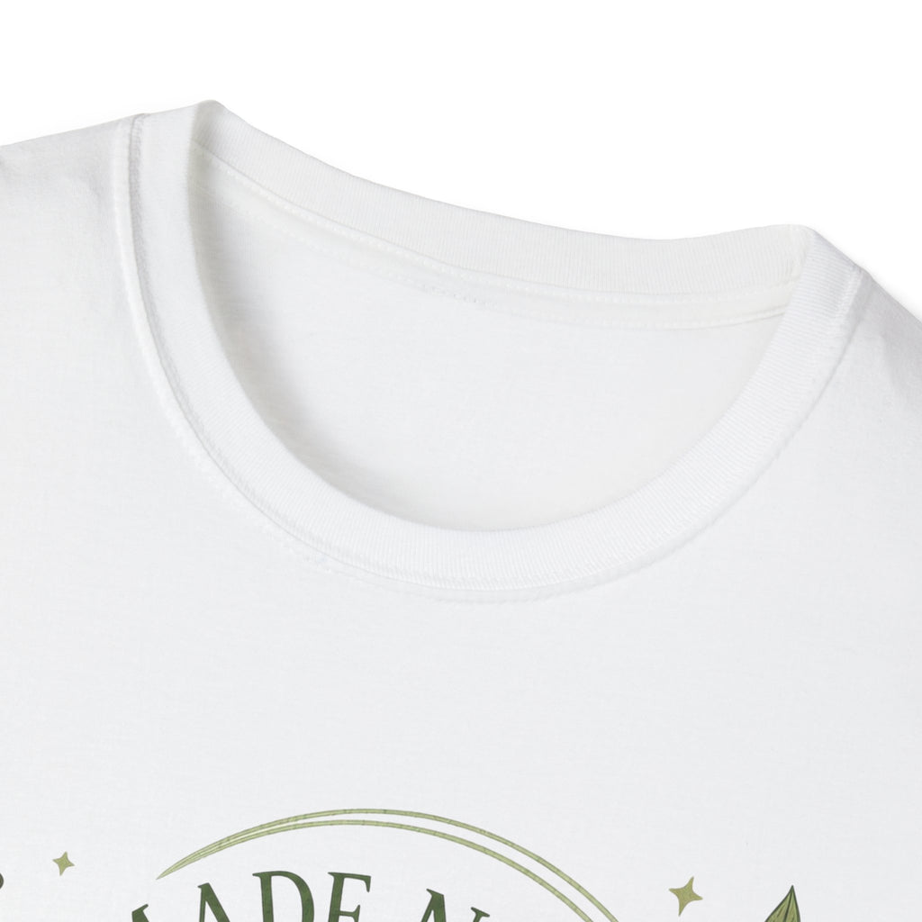 Made New in Christ T-Shirt — Floral Christian Faith Tee (2 Corinthians 5:17)