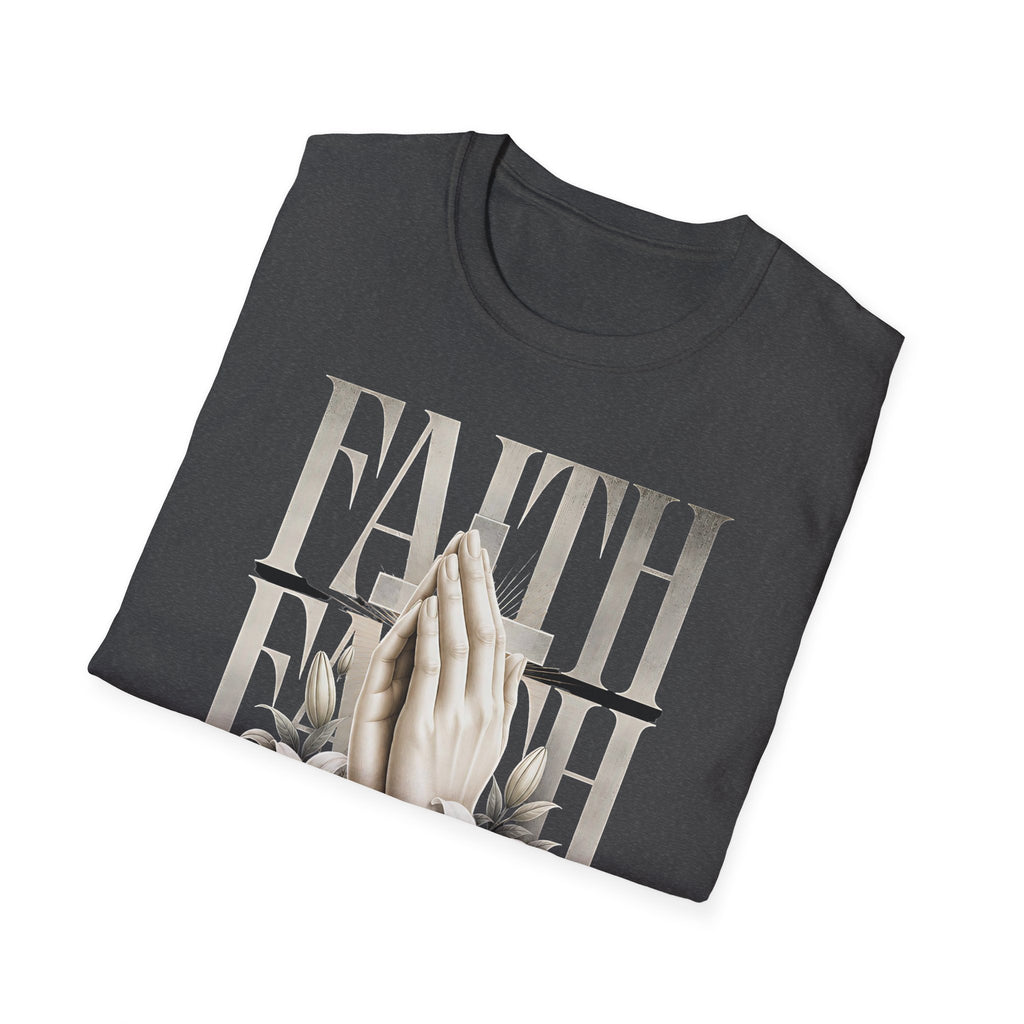 Faith Prayer Hands T-Shirt — Christian Inspirational Tee