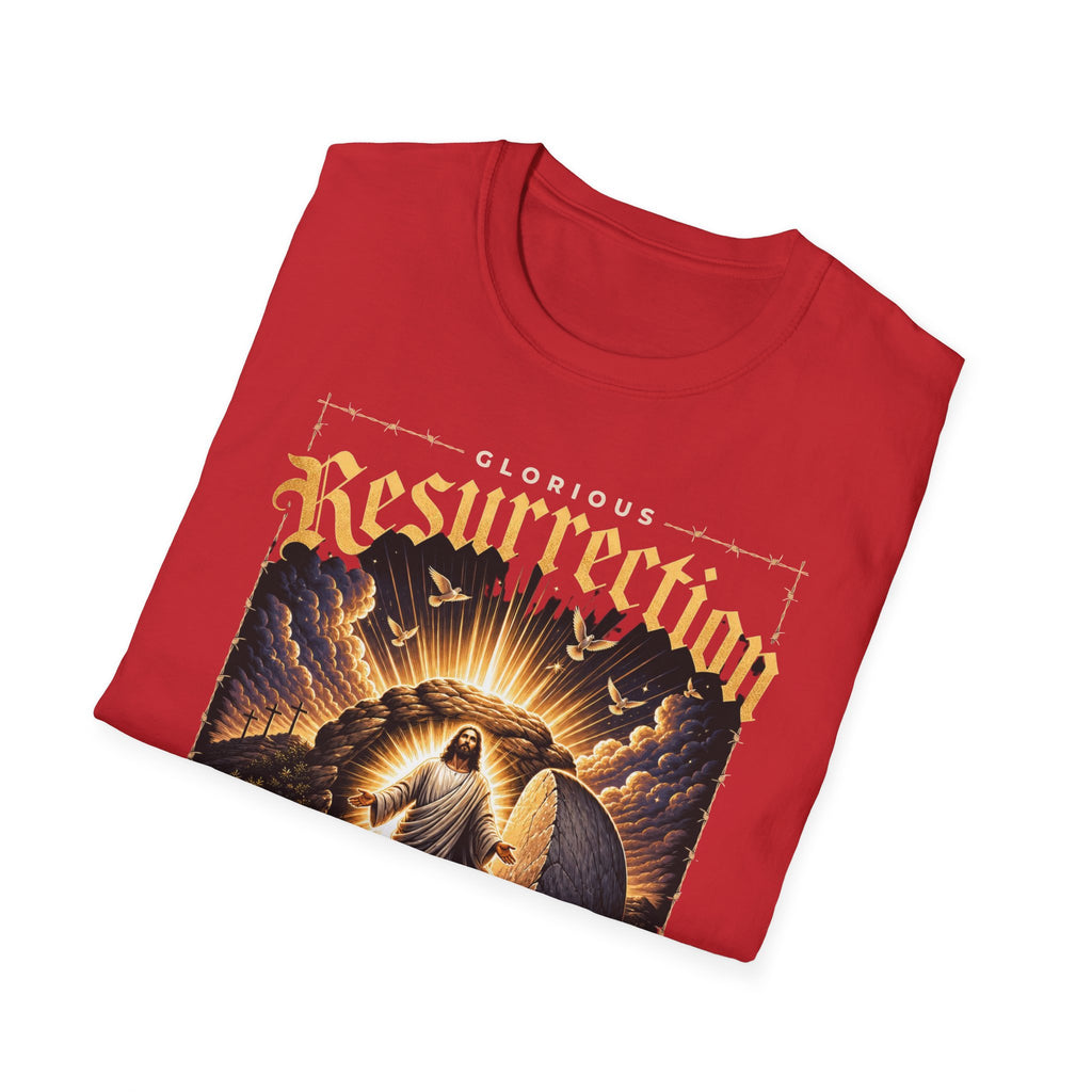 Resurrection Graphic T-Shirt — Glorious Jesus Easter Christian Tee