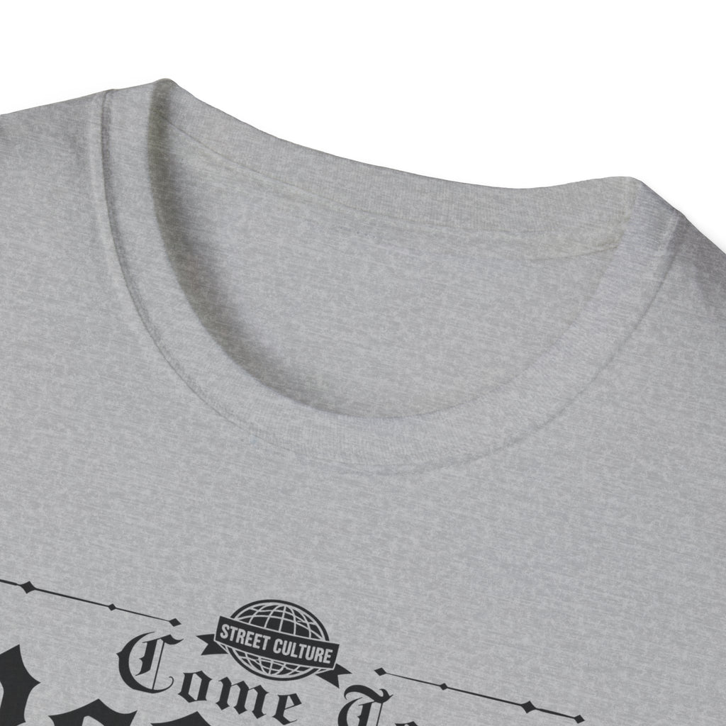 Come to Reason Graphic T-Shirt — Vintage Sacred Heart Jesus Illustration