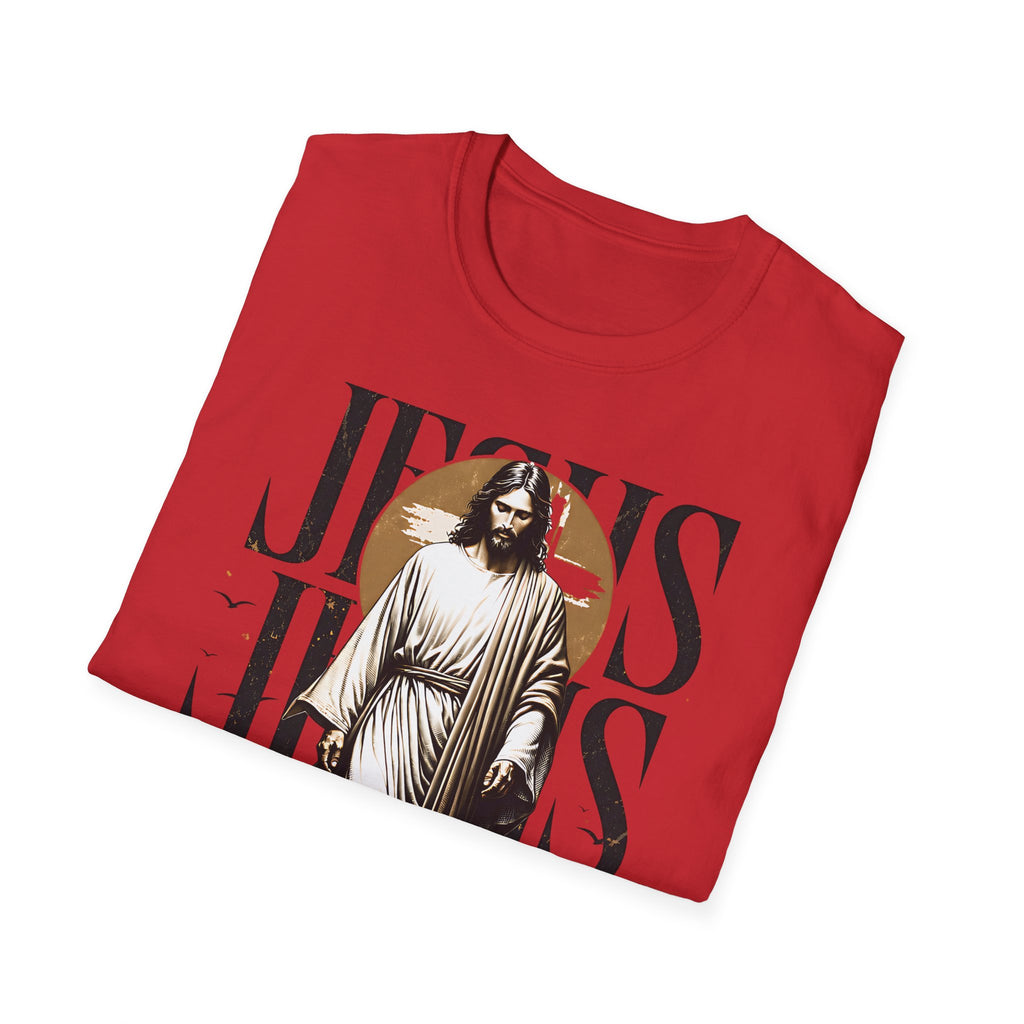 Jesus Graphic T-Shirt — Walking Christ Faith Tee (Religious Christian Apparel)