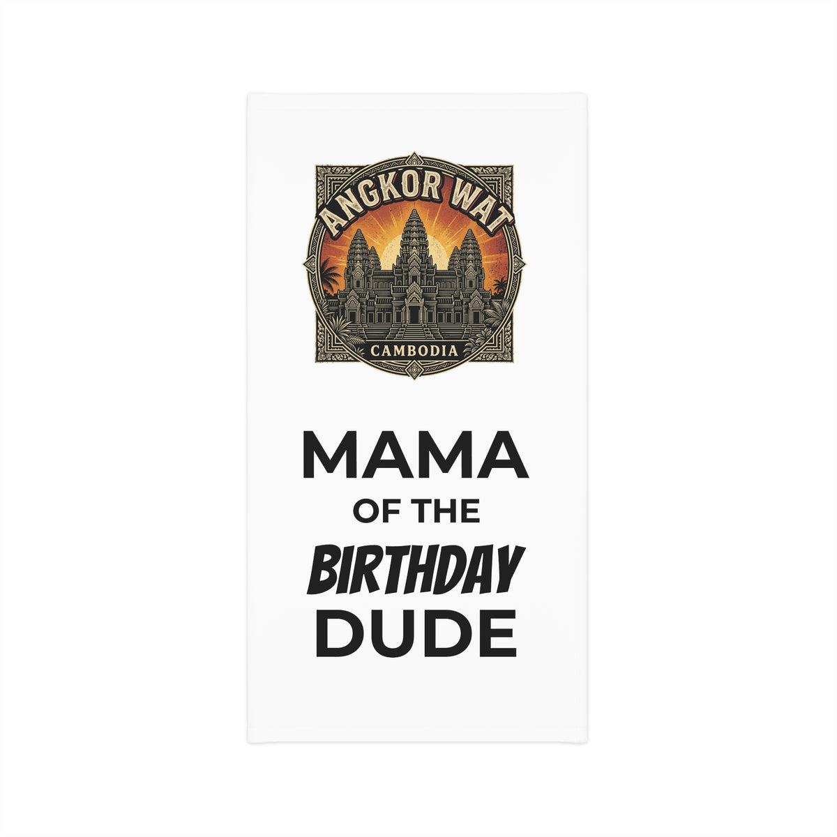 Angkor Wat 'Mama of the Birthday Dude' Lightweight Neck Gaiter