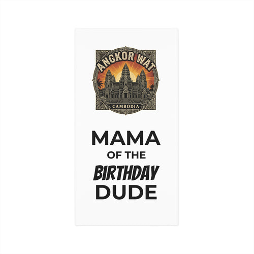 Angkor Wat 'Mama of the Birthday Dude' Lightweight Neck Gaiter