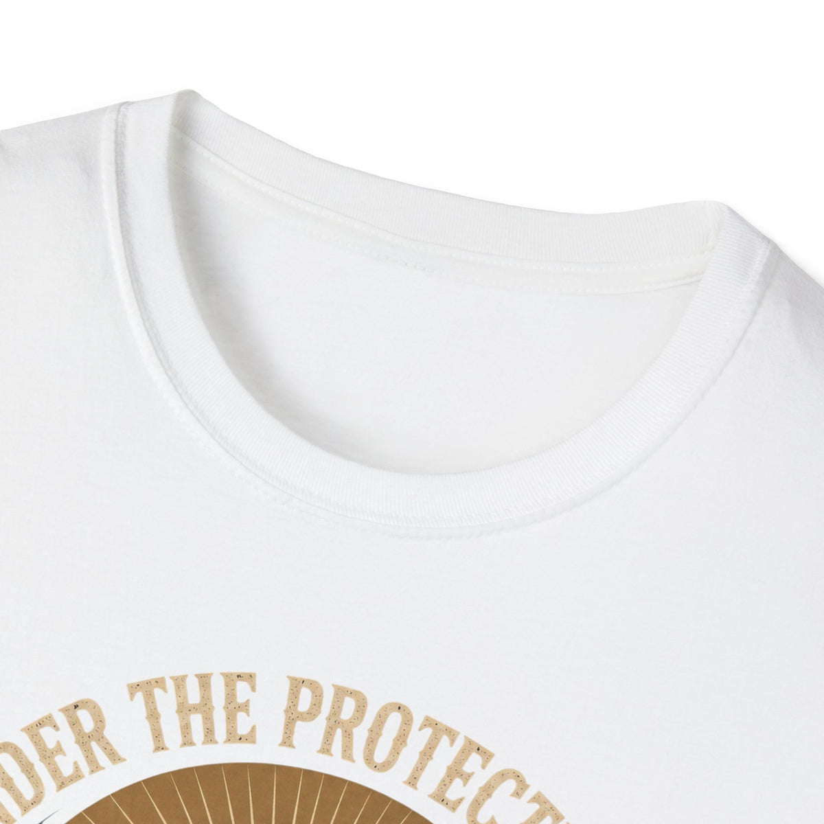 T-Shirt — "Under the Protection of Jesus Christ" Christian Graphic Tee