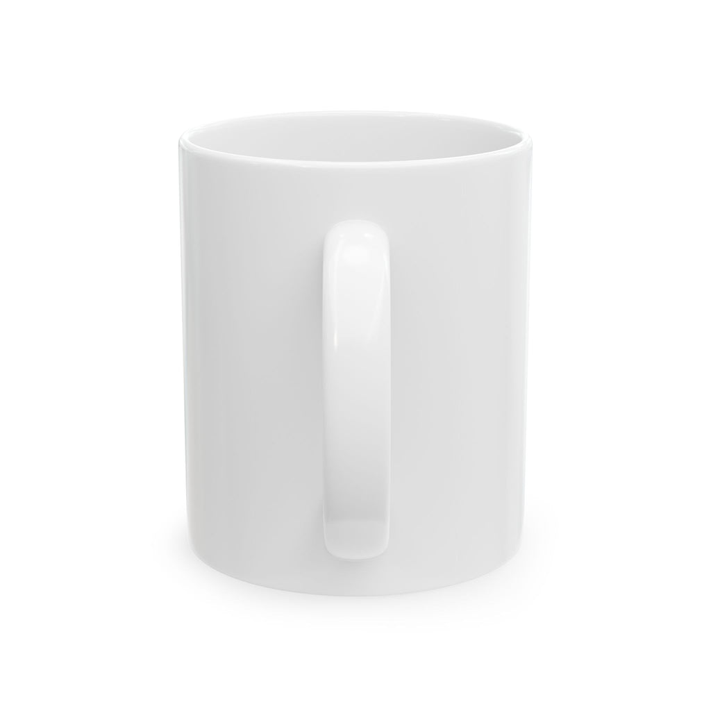 Taza de cerámica con patrón de manzanas coloridas — Taza de café con frutas arcoíris (325 ml y 444 ml)