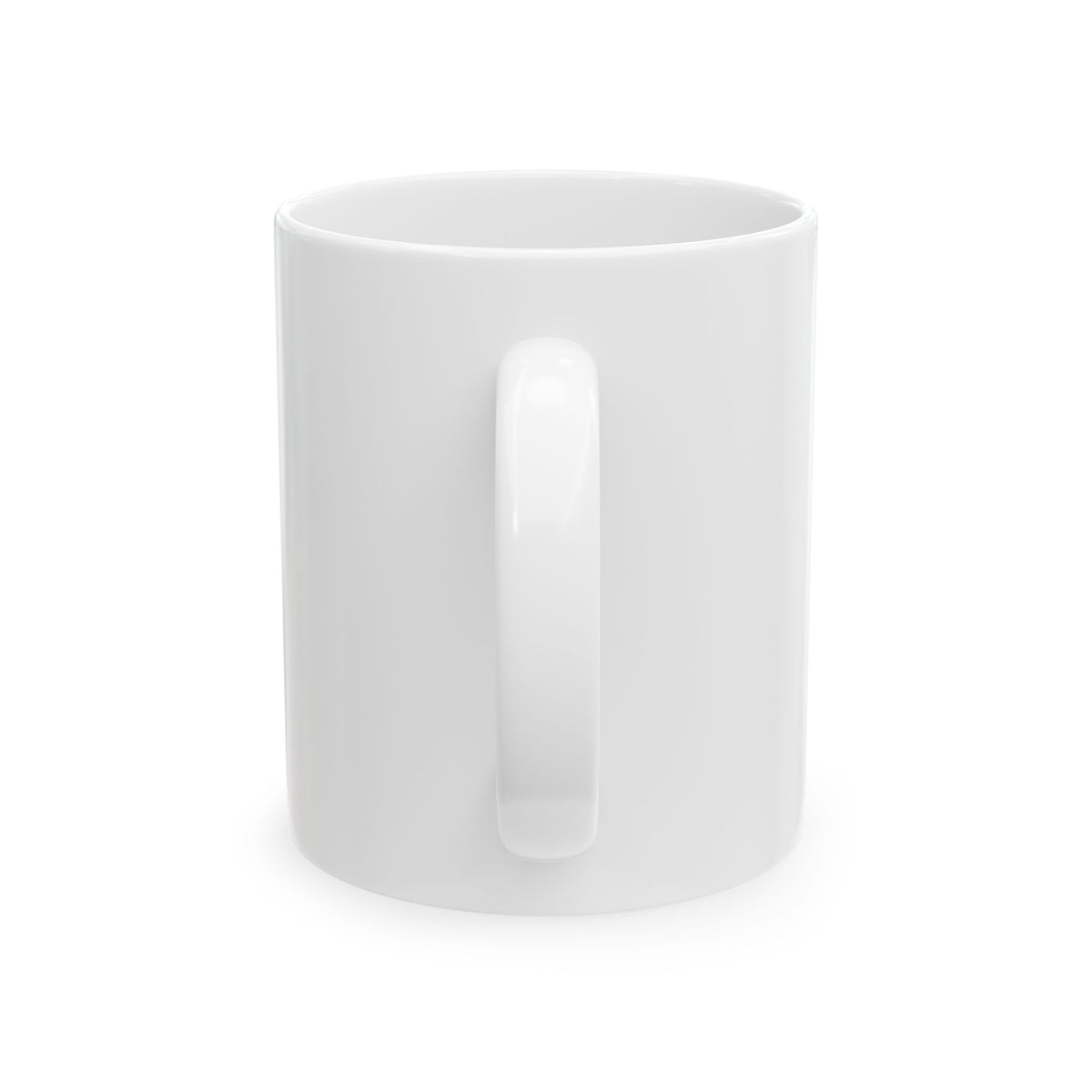 Colorful Apple Pattern Ceramic Mug — Rainbow Fruit Coffee Cup (11oz & 15oz)