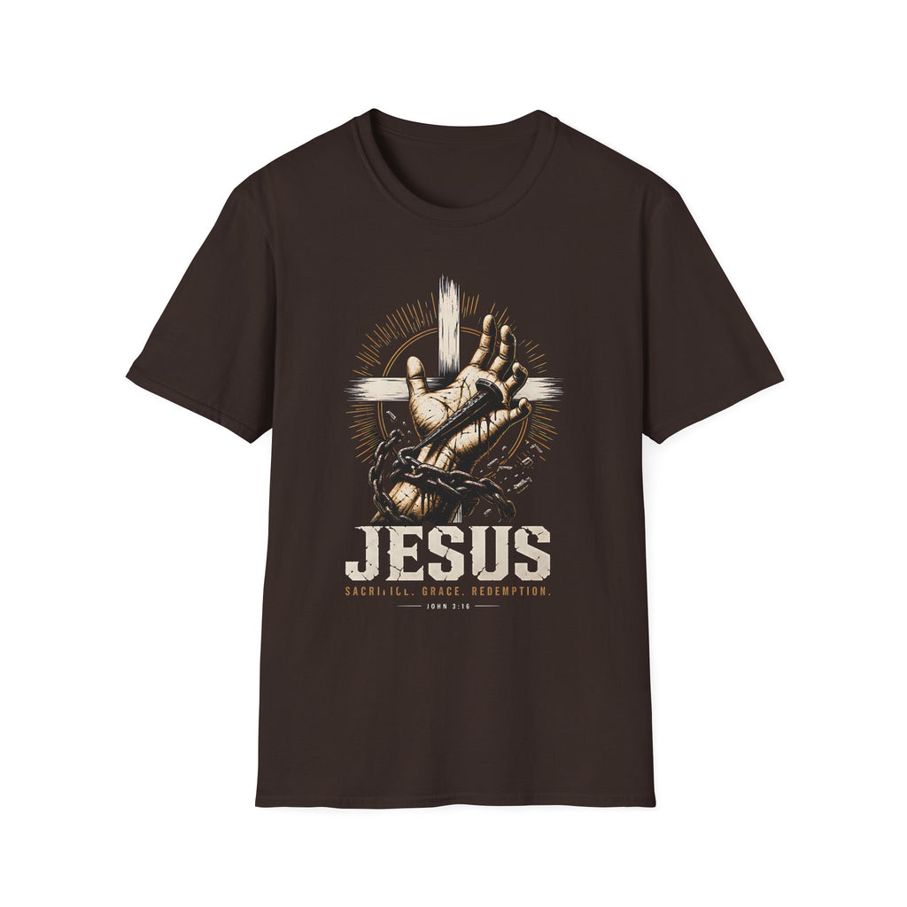 Christian T-Shirt — Jesus Crucifixion Vintage Graphic Tee