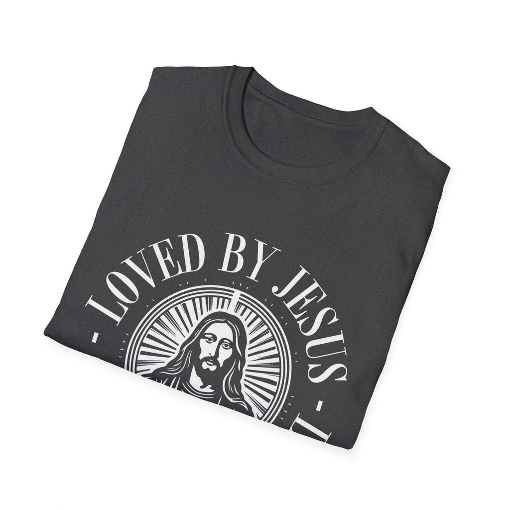 Loved By Jesus T-Shirt — Vintage Religious Graphic Tee