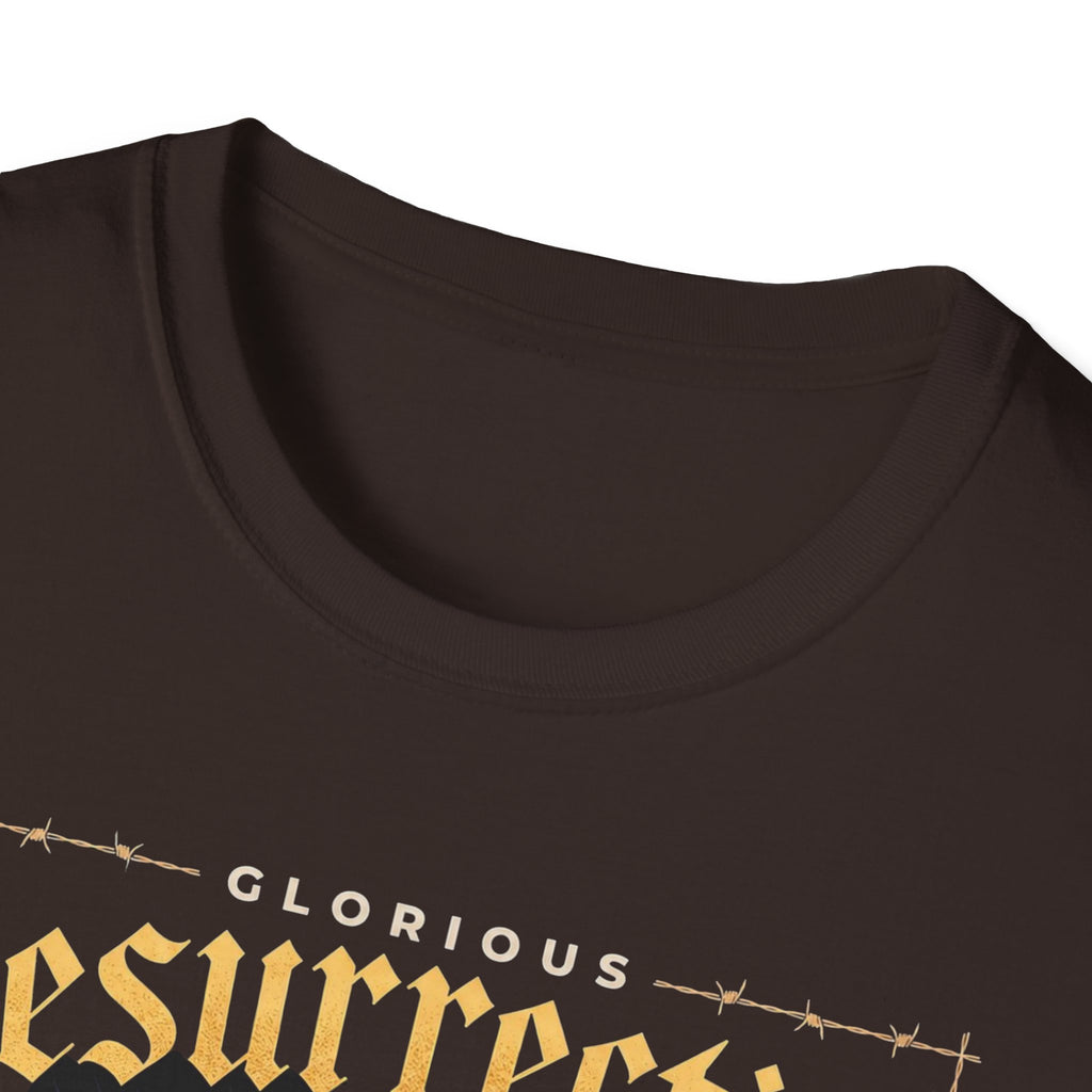 Resurrection Graphic T-Shirt — Glorious Jesus Easter Christian Tee