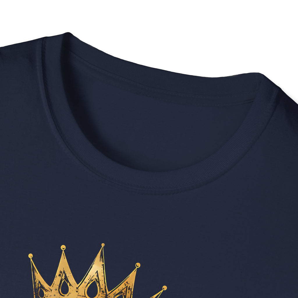 Jesus Is King T-Shirt — Christian Lion Crown Faith Tee (Revelation 19:16)
