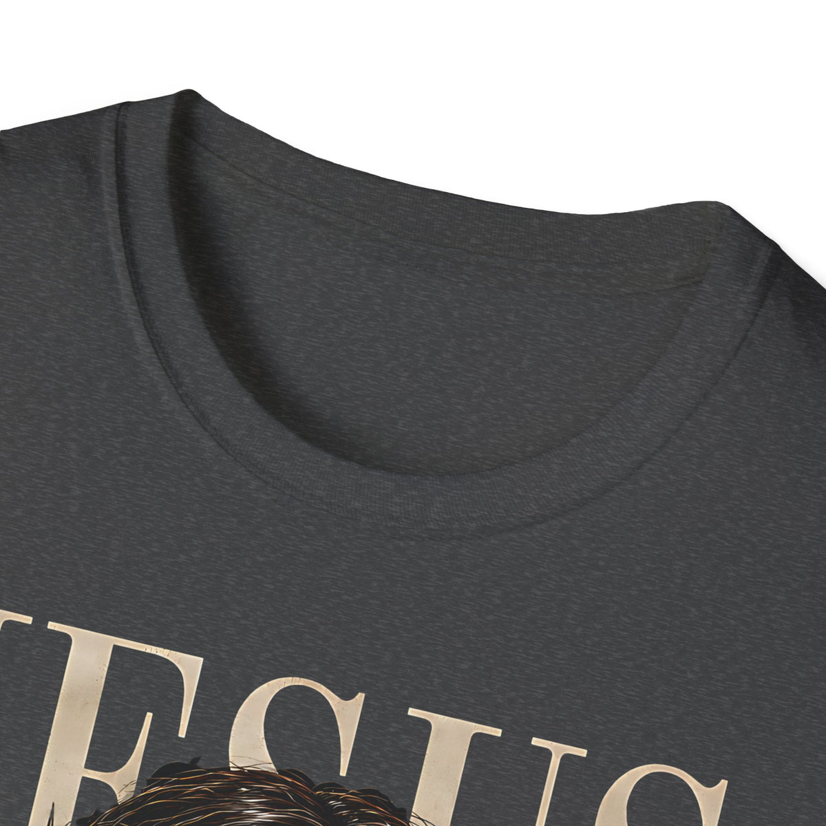 Jesus Portrait T-Shirt — "The Way, The Truth, The Life" Christian Tee