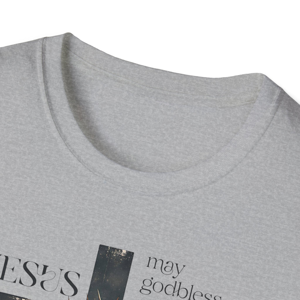 Jesus Cross T-Shirt — He Is Risen Christian Faith Tee