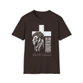 Forgiveness Lion Cross T-Shirt — Christian Faith Inspirational Tee