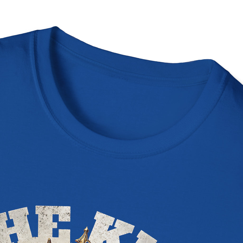Jesus 'The King' T-Shirt — Crowned Christ Graphic Tee (Faith Gifts, Easter/Christmas)