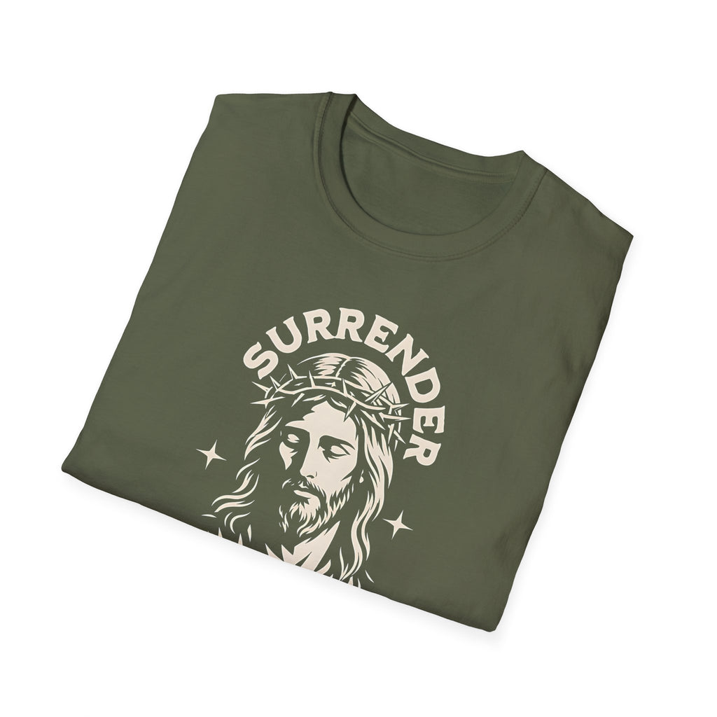 Surrender Your Life to God T-Shirt — Christian Jesus Faith Graphic Tee