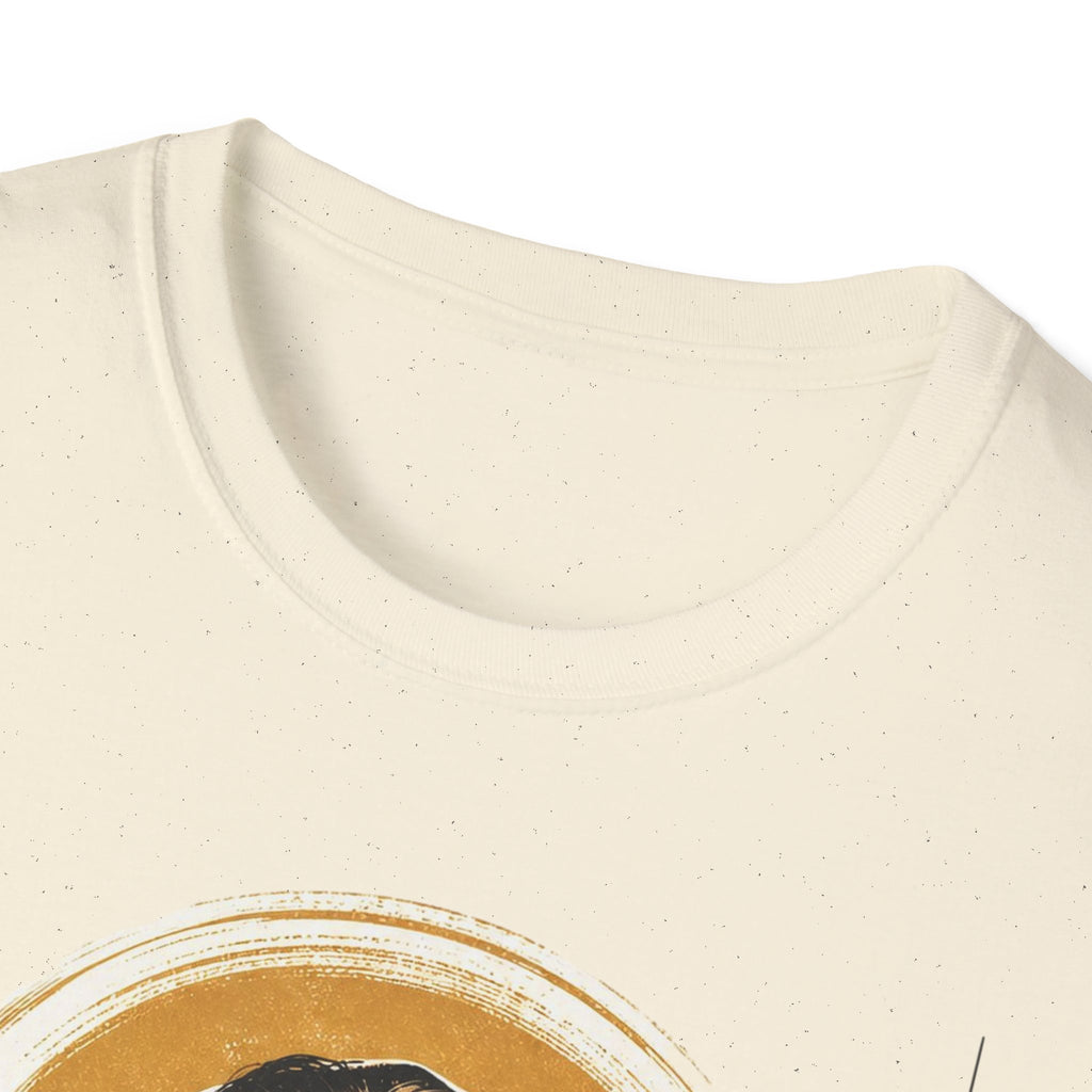 Jesus Portrait T-Shirt — Vintage Halo Christian Tee for Faith & Church