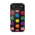Rainbow Apple Pattern Phone Case | Magnetic Impact-Resistant Case