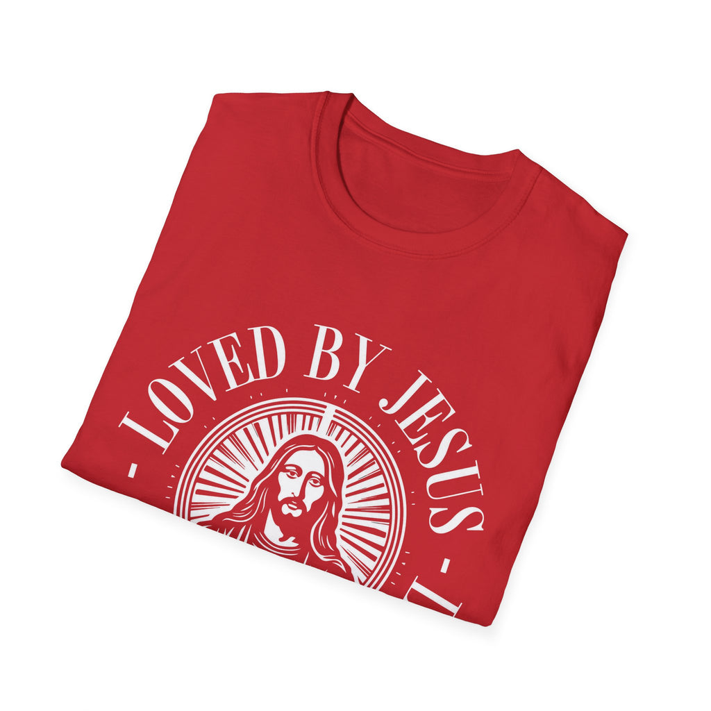 Loved By Jesus T-Shirt — Vintage Religious Graphic Tee