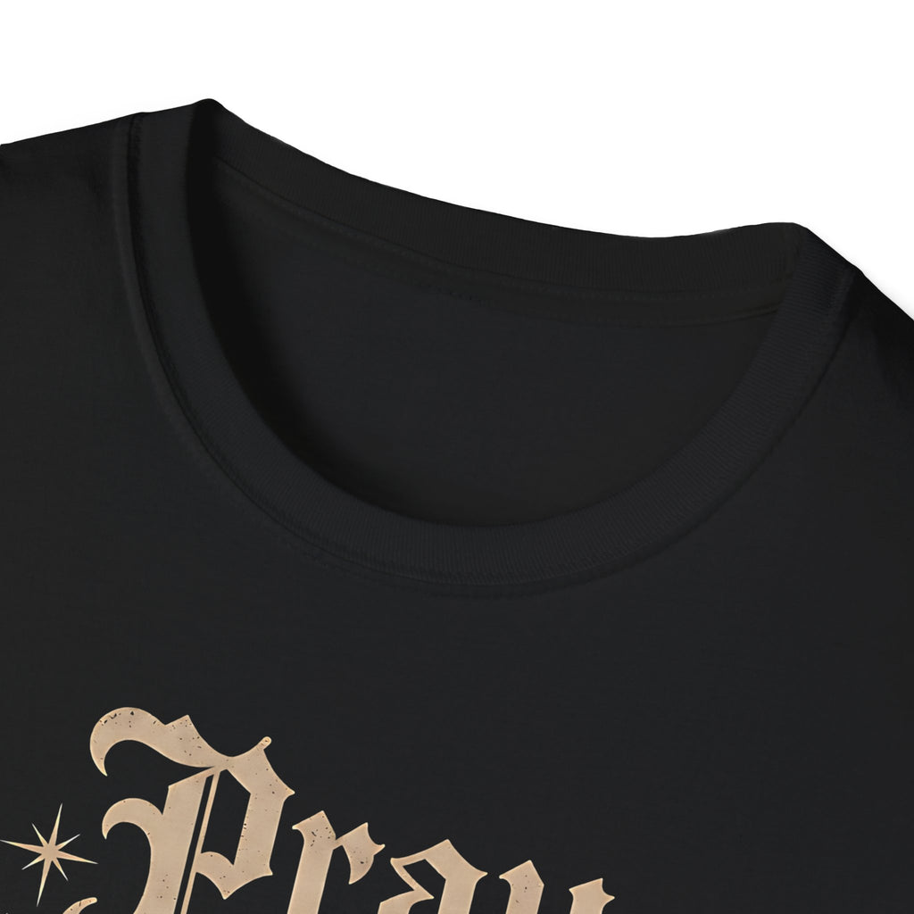 Pray to Jesus Graphic T-Shirt — Vintage Marian Faith Tee