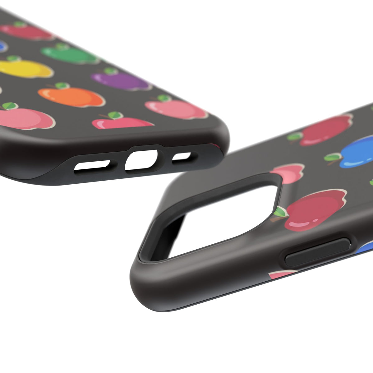 Rainbow Apple Pattern Phone Case | Magnetic Impact-Resistant Case