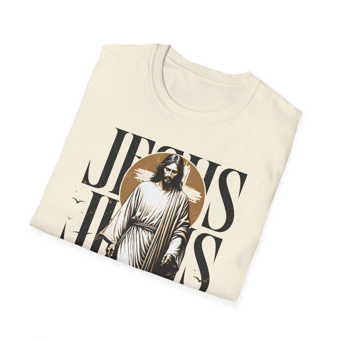 Jesus Graphic T-Shirt — Walking Christ Faith Tee (Religious Christian Apparel)
