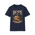 Hope Jesus T-Shirt — "Jesus, Light of Life" Christian Faith Tee