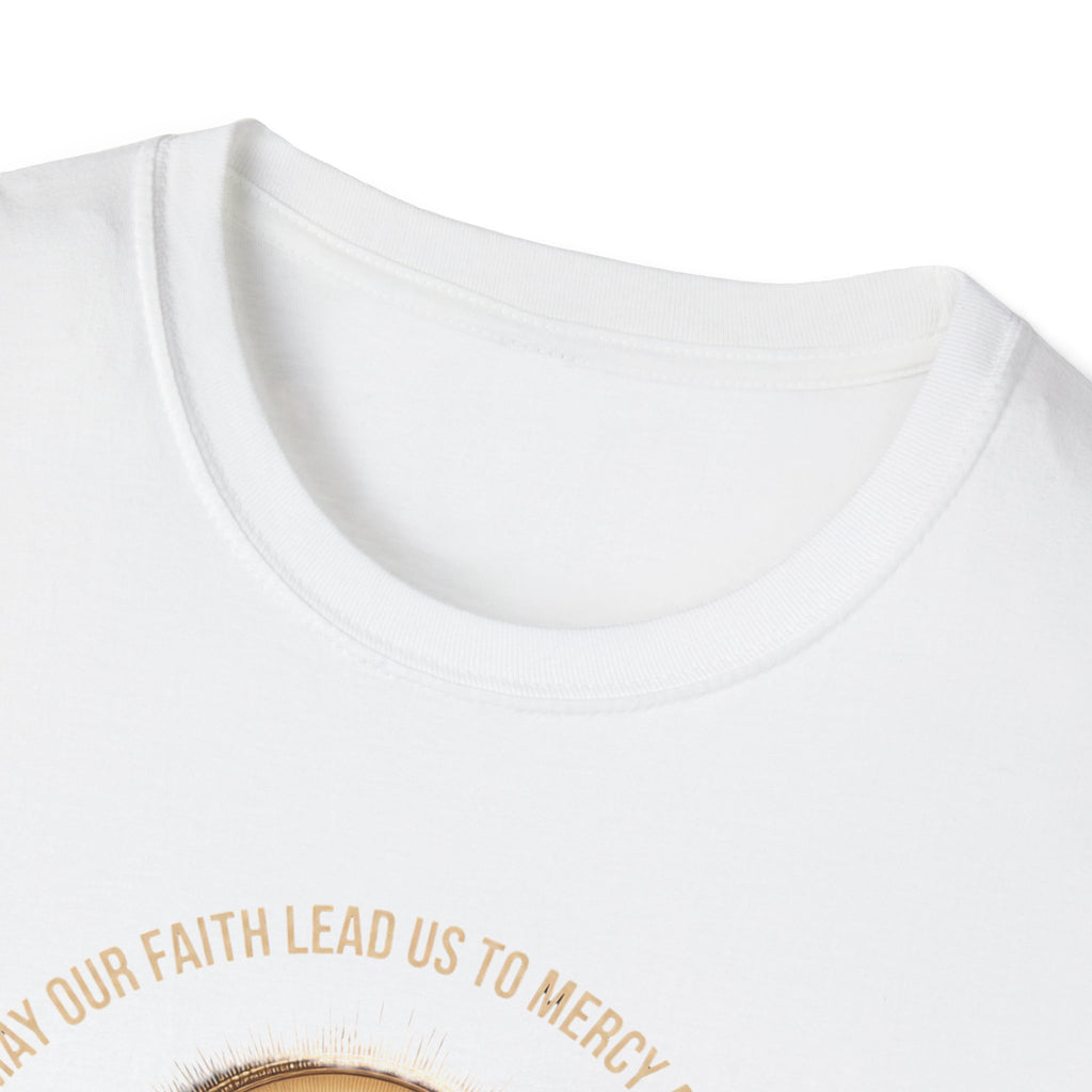 Virgin Mary Prayer Tee – "Love Covers Sins" Religious Graphic T-Shirt