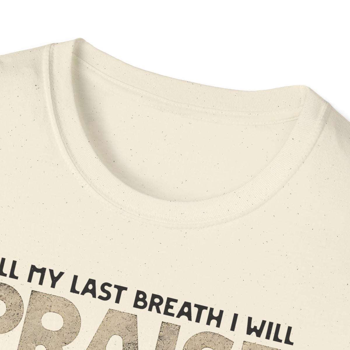 Praise the Lord T-Shirt — 'Till My Last Breath I Will Praise the Lord' Christian Tee