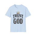 Trust in God T-Shirt — Crowned Faith Christian Tee