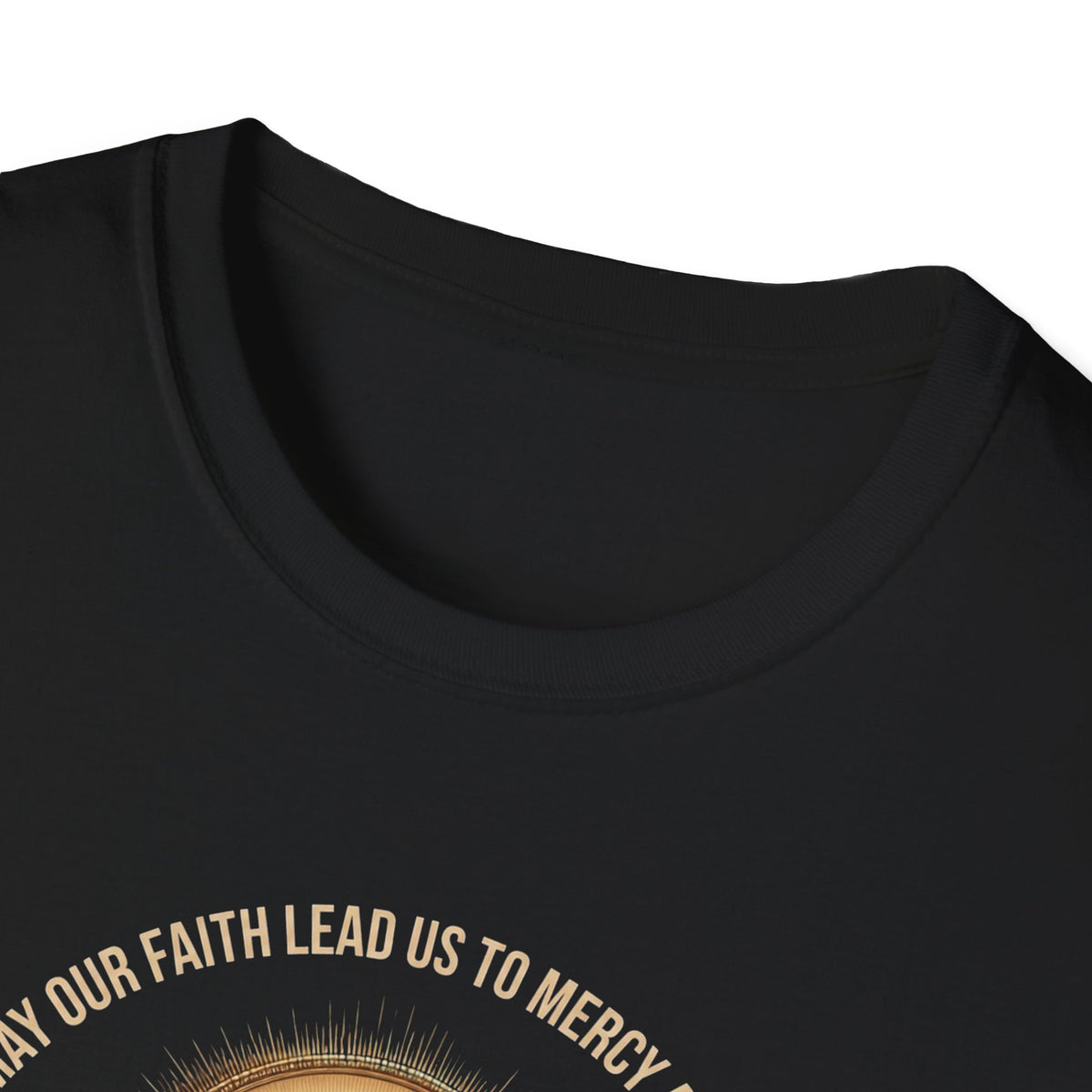 Virgin Mary Prayer Tee – "Love Covers Sins" Religious Graphic T-Shirt