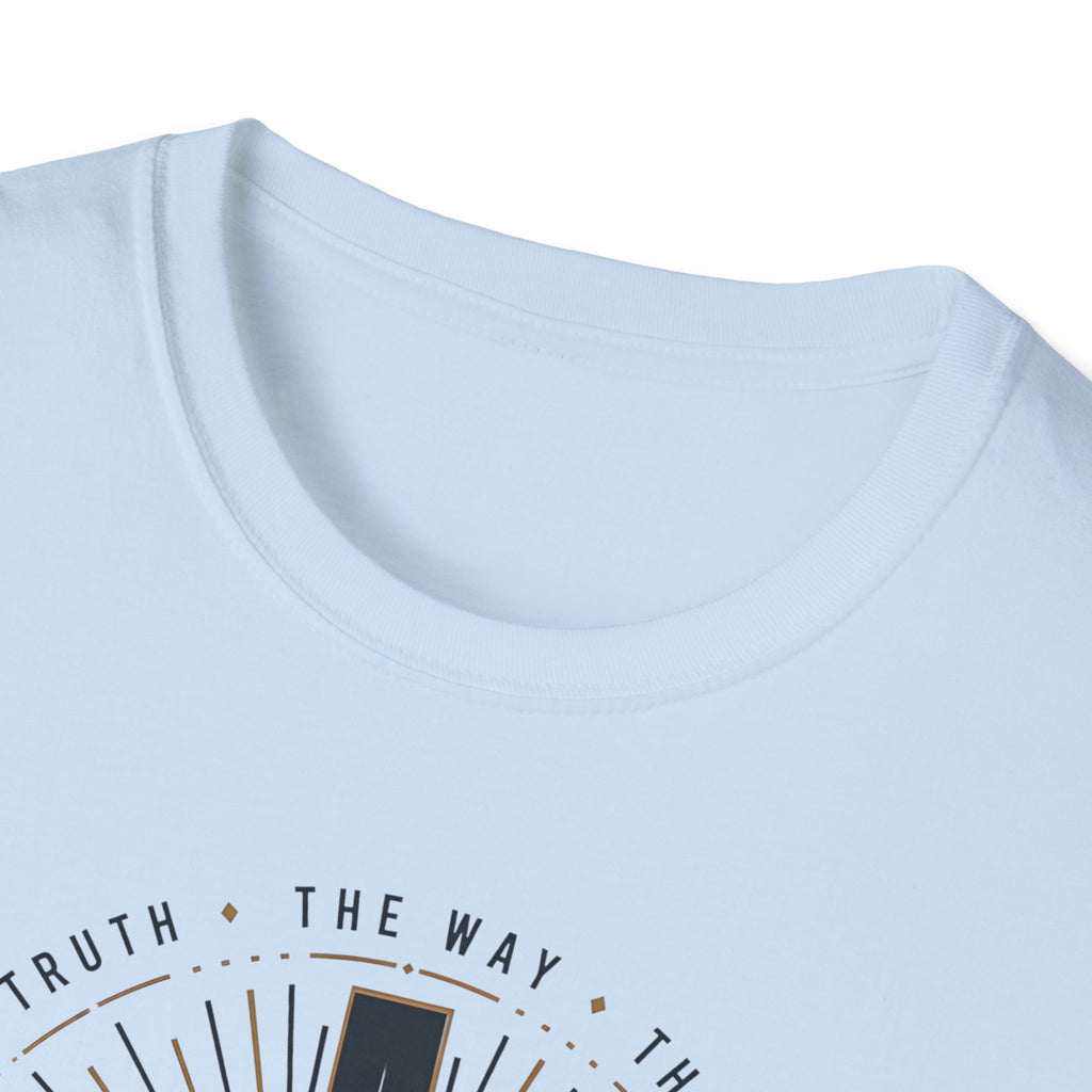 Jesus Cross Portrait T-Shirt — Christian Faith Graphic Tee