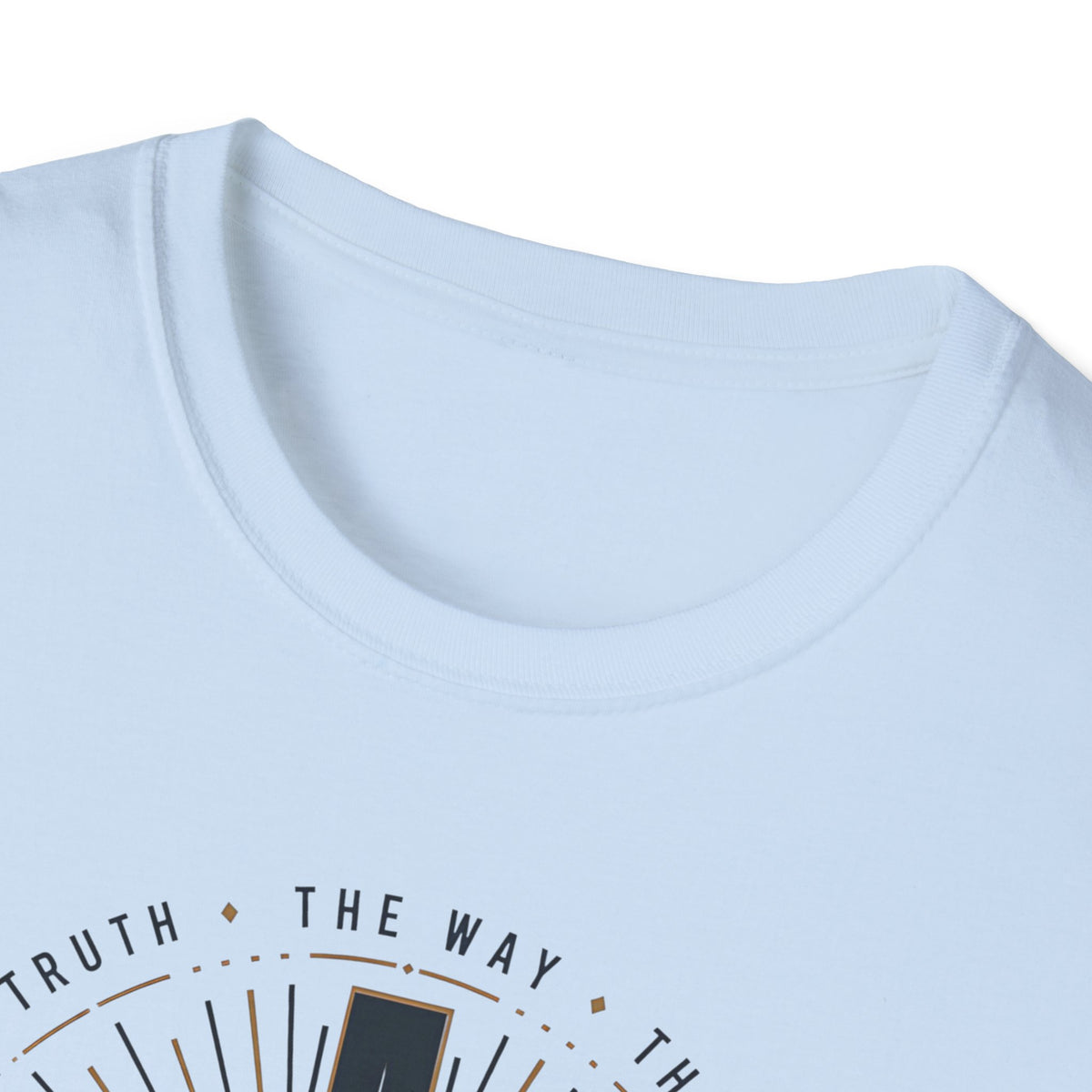Jesus Cross Portrait T-Shirt — Christian Faith Graphic Tee