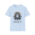 Jesus Portrait T-Shirt — "All Glory to Jesus" Christian Faith Tee