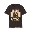 Jesus The Savior T-Shirt — Christian Faith Graphic Tee (Savior of the World)